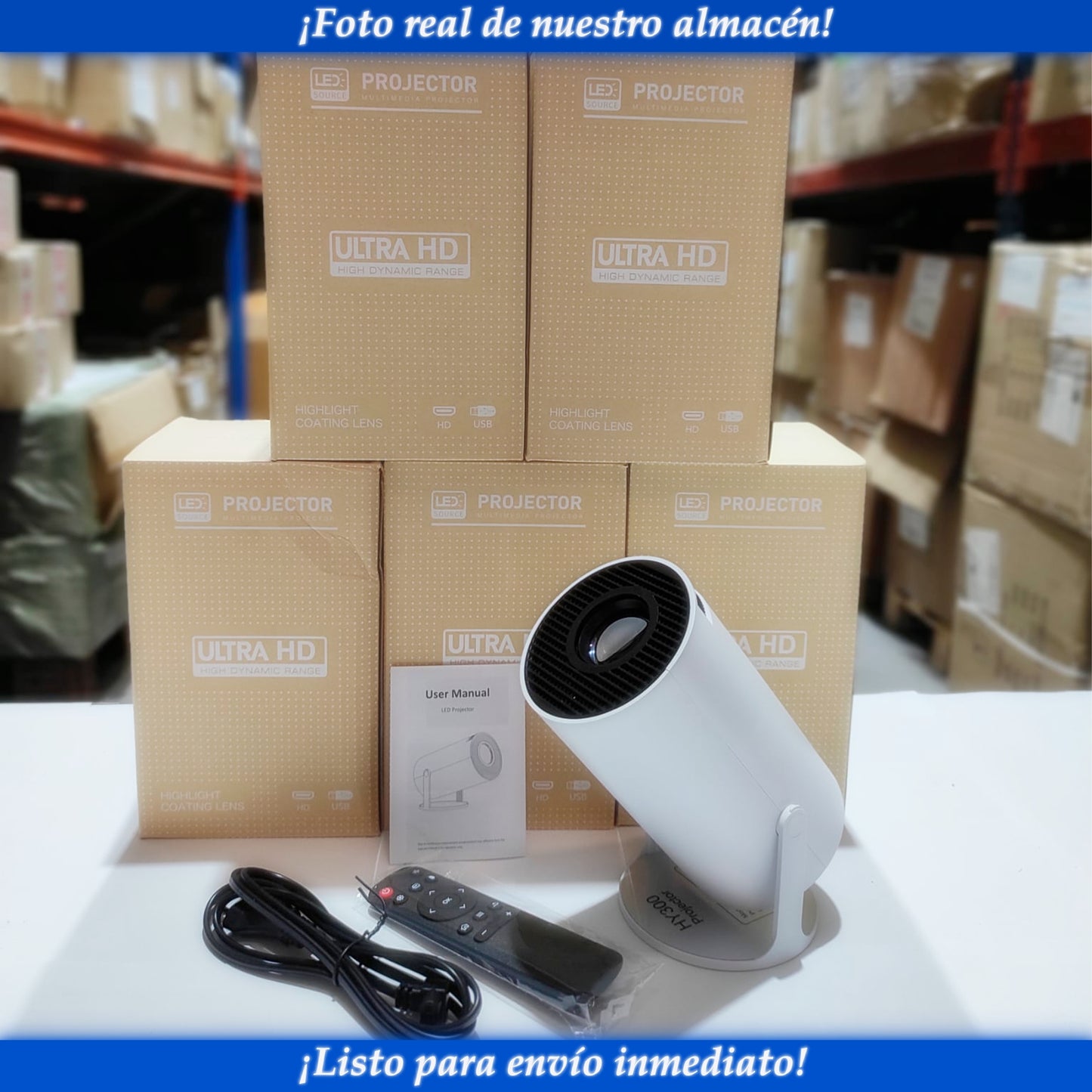 Proyector Portátil de Alta Definición