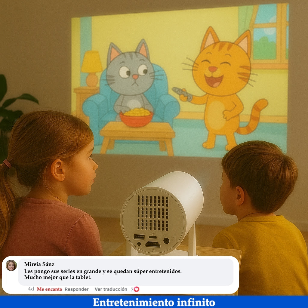 Proyector Portátil de Alta Definición